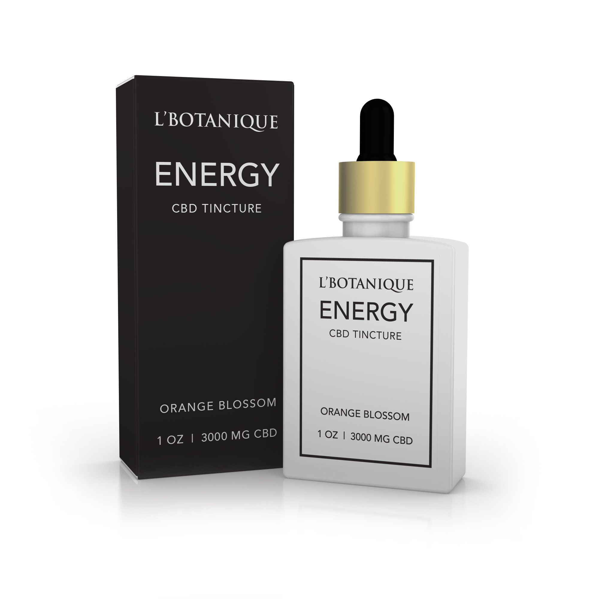 L'Botanique 3000 mg CBD Energy Tincture