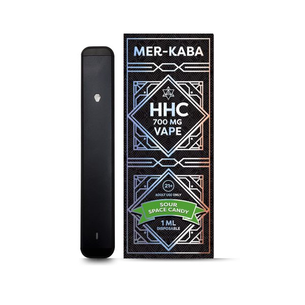 Merkaba 700 mg HHC Disposable Vape Pen - Sour Space Candy