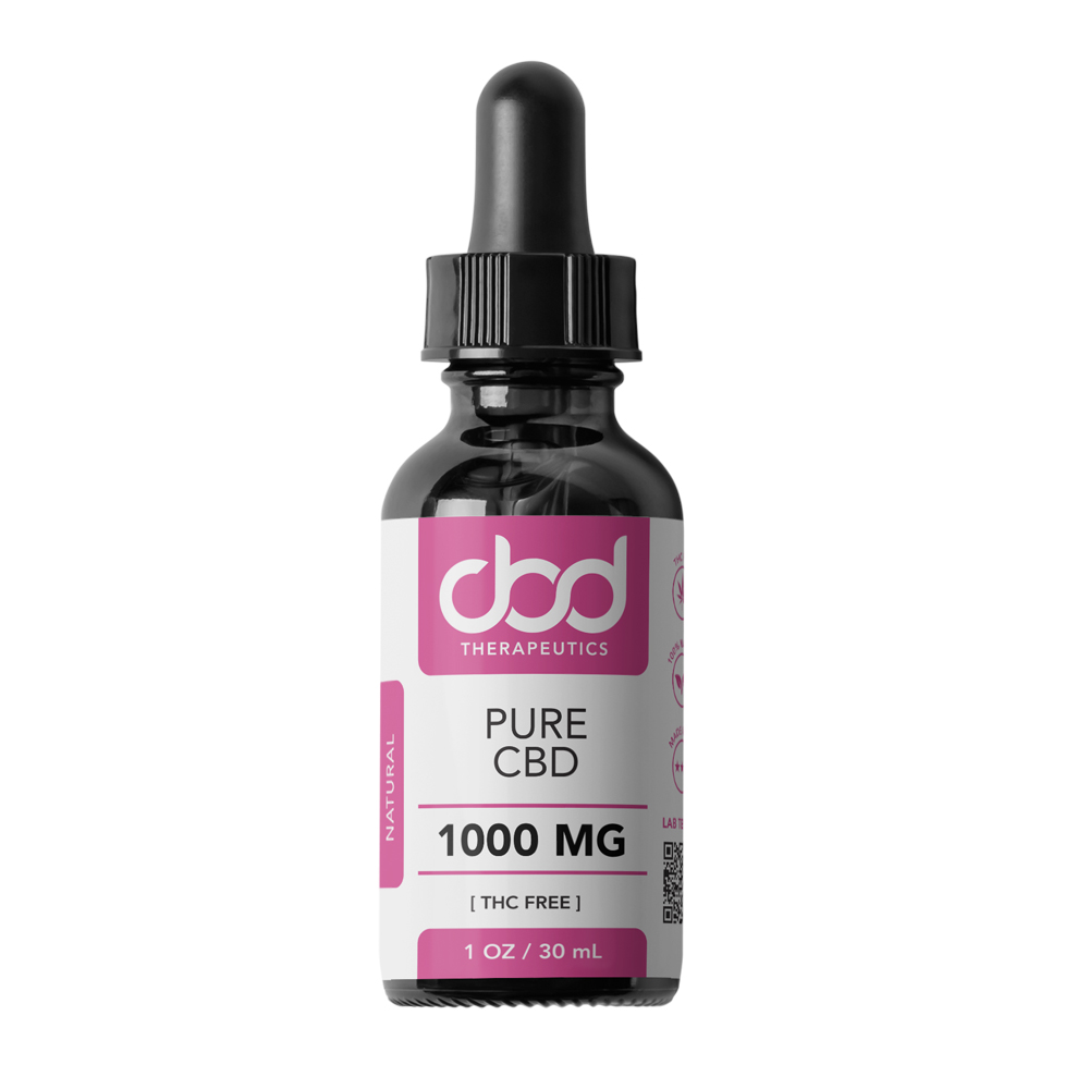 CBD Therapeutics 1000mg Pure CBD Tincture