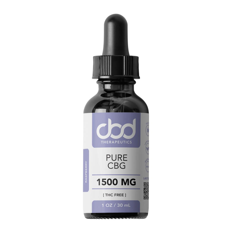 CBD Therapeutics 1500mg Pure CBG Tinctures