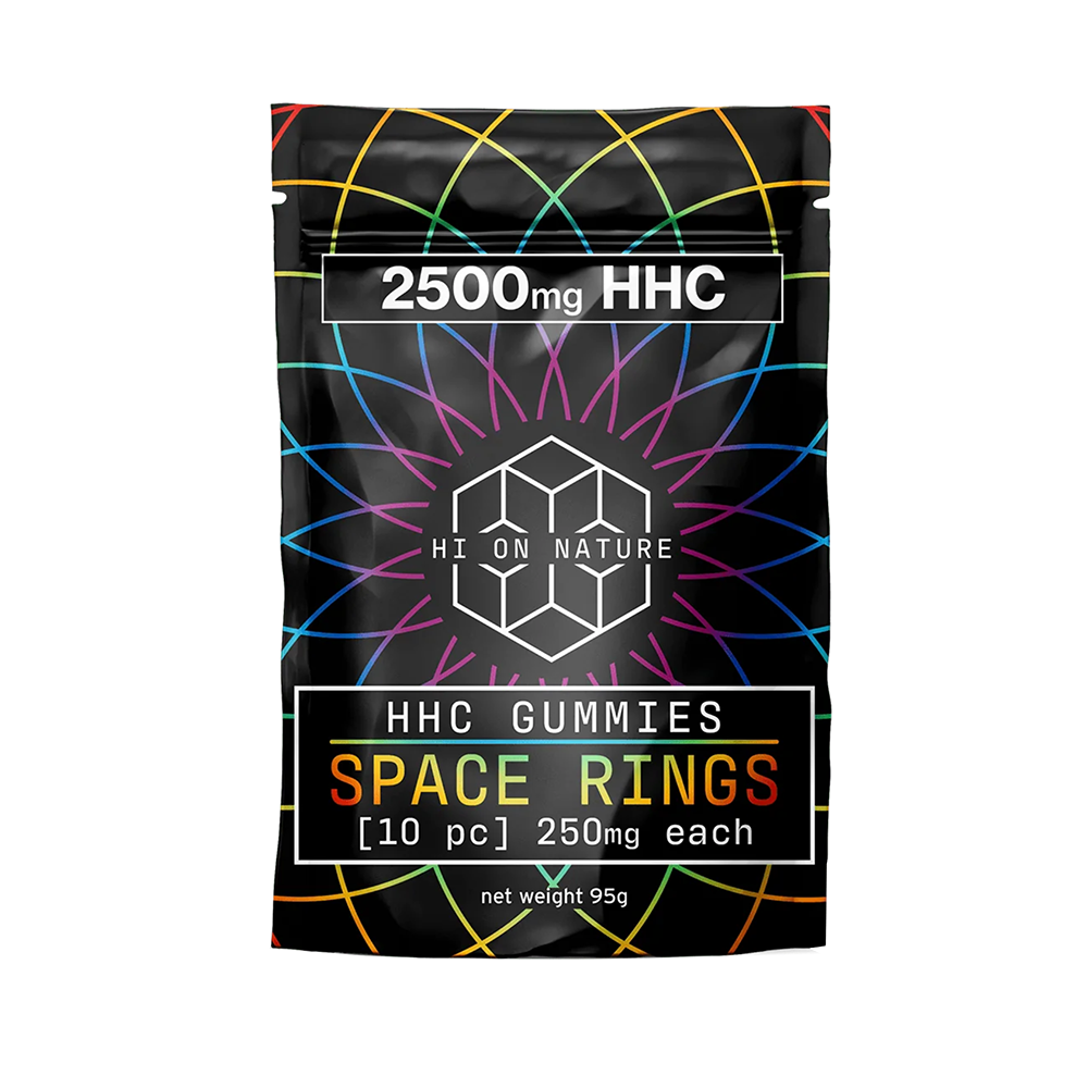 Hi On Nature 2500mg HHC Space Rings