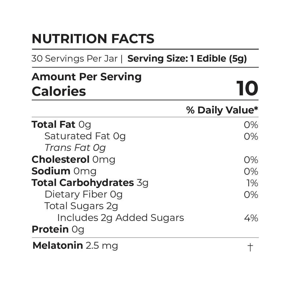 Creating-Better-Days-300mg-Melatonin-Gummies-Nutrition-Facts