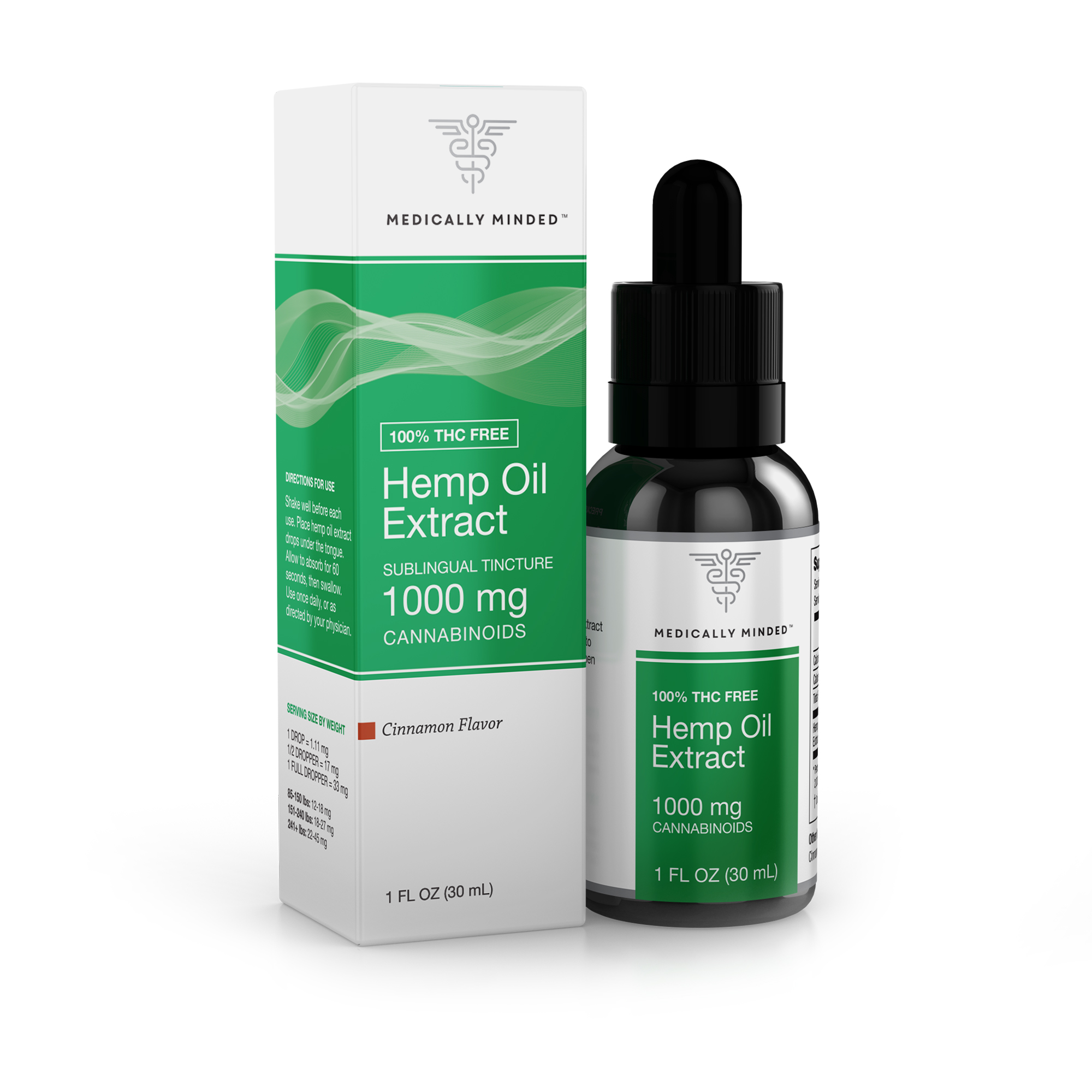 Medically Minded 1000mg Broad Spectrum Tincture