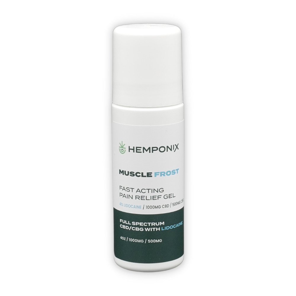 Hemponix CBD+CBG Muscle Frost Pain Relief Gel