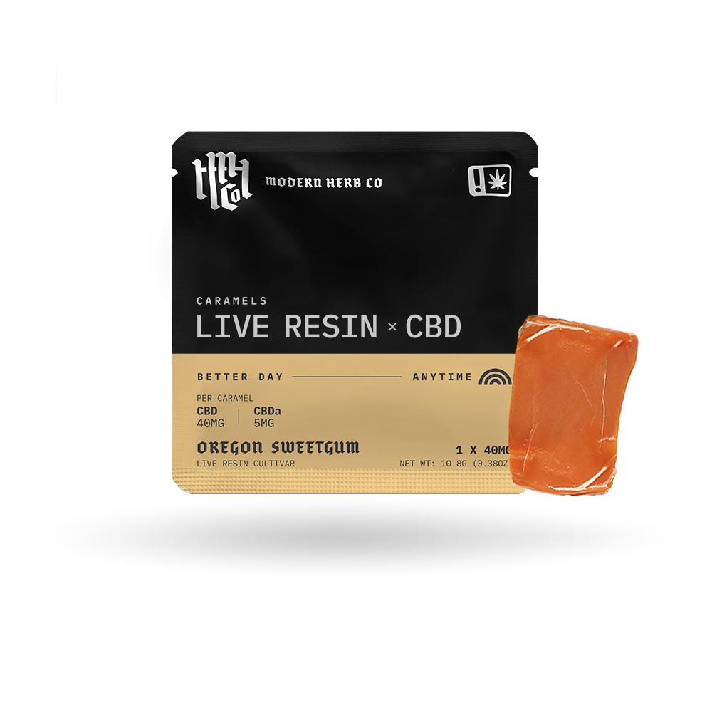 Modern Herb Co Live Resin CBD Caramel