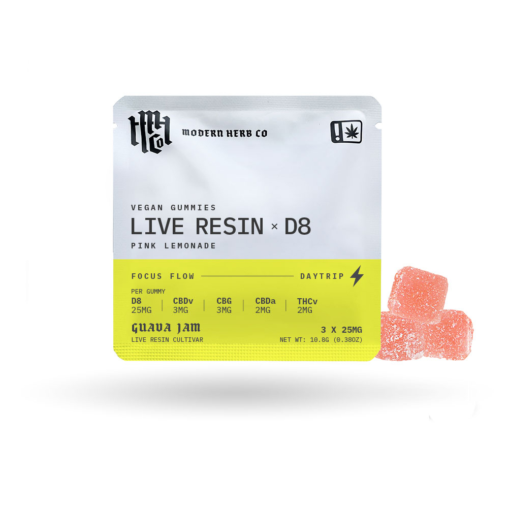 Modern Herb Co Live Resing Delta 8 Gummies