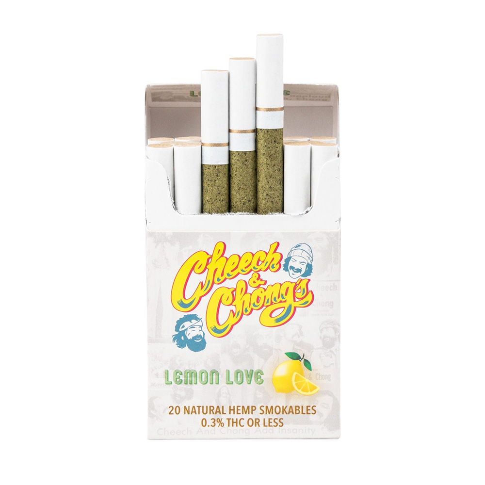 Cheech & Chong Hemp Cigarettes - Lemon Love