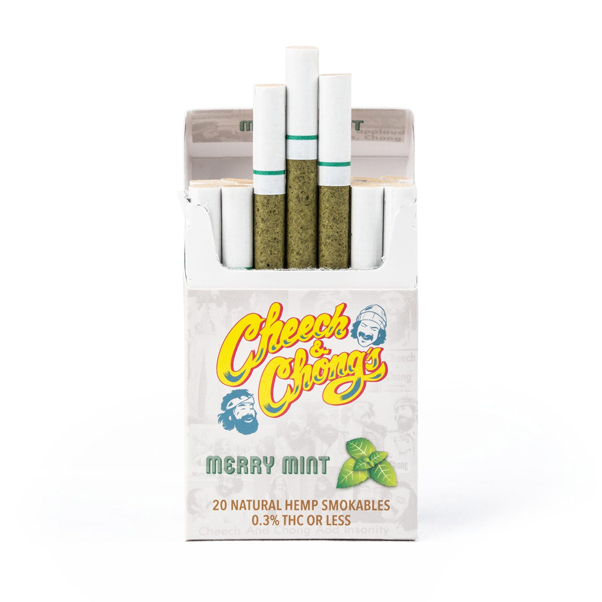 Cheech & Chong's Merry Mint Hemp Cigarettes